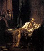 Tasso in the Madhouse, Eugene Delacroix